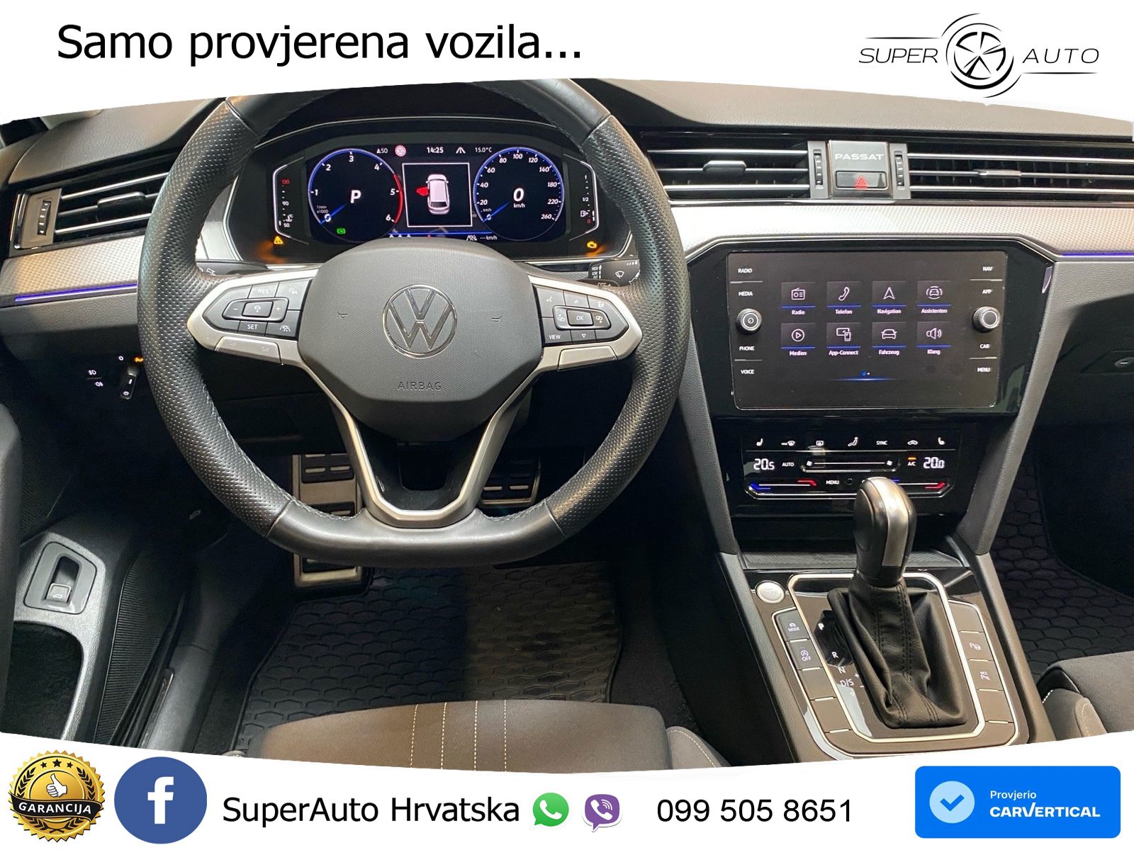 Volkswagen Passat Variant 2.0 TDI (200 KS) 4MOTION DSG LED+GR SJED+ACC