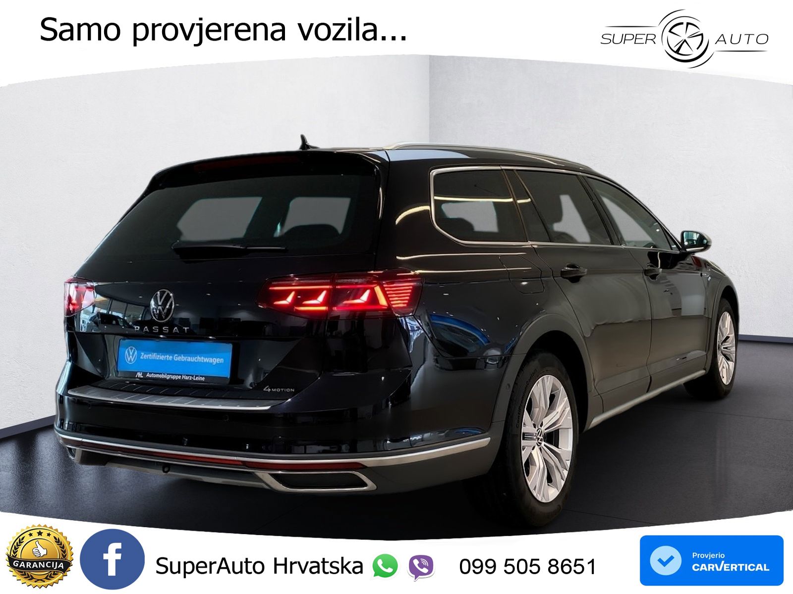 Volkswagen Passat Variant 2.0 TDI (200 KS) 4MOTION DSG LED+GR SJED+ACC