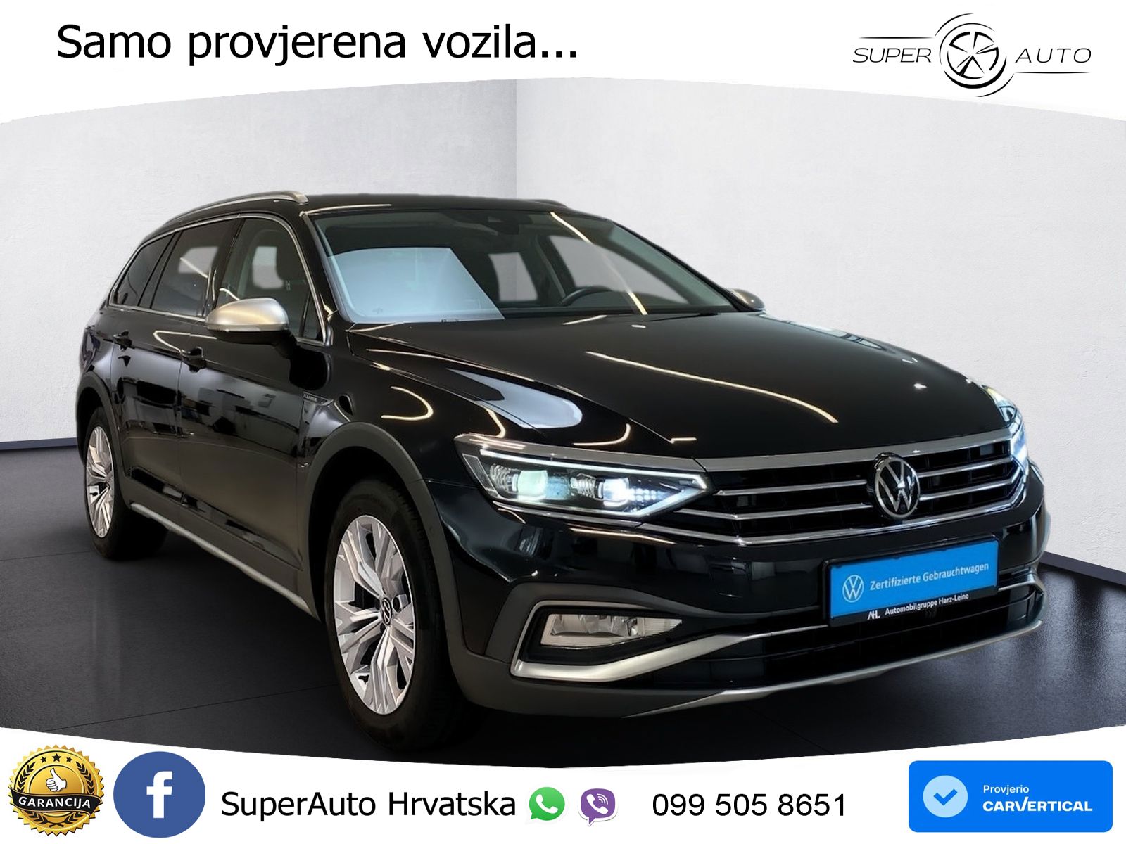 Volkswagen Passat Variant 2.0 TDI (200 KS) 4MOTION DSG LED+GR SJED+ACC