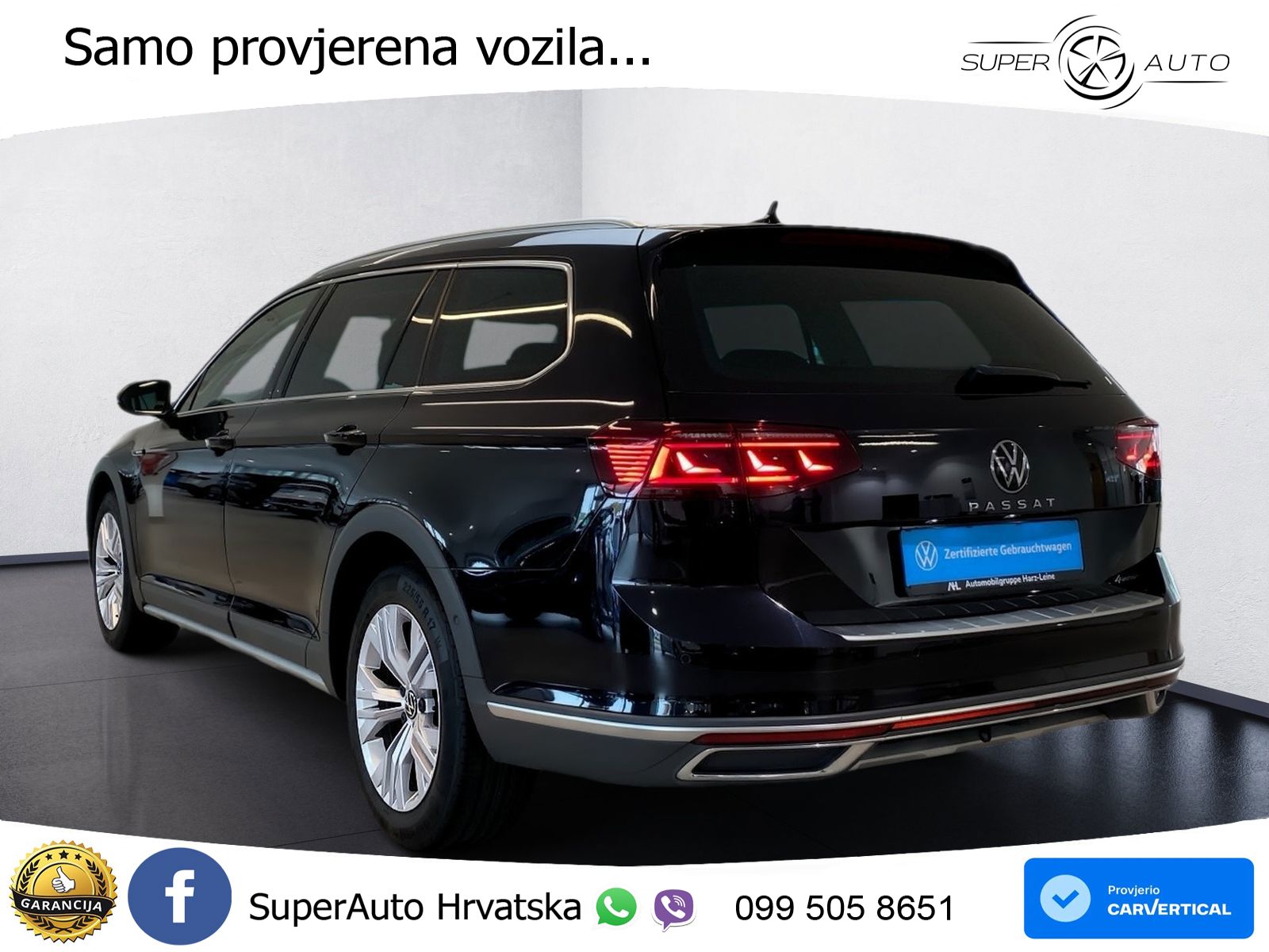 Volkswagen Passat Variant 2.0 TDI (200 KS) 4MOTION DSG LED+GR SJED+ACC