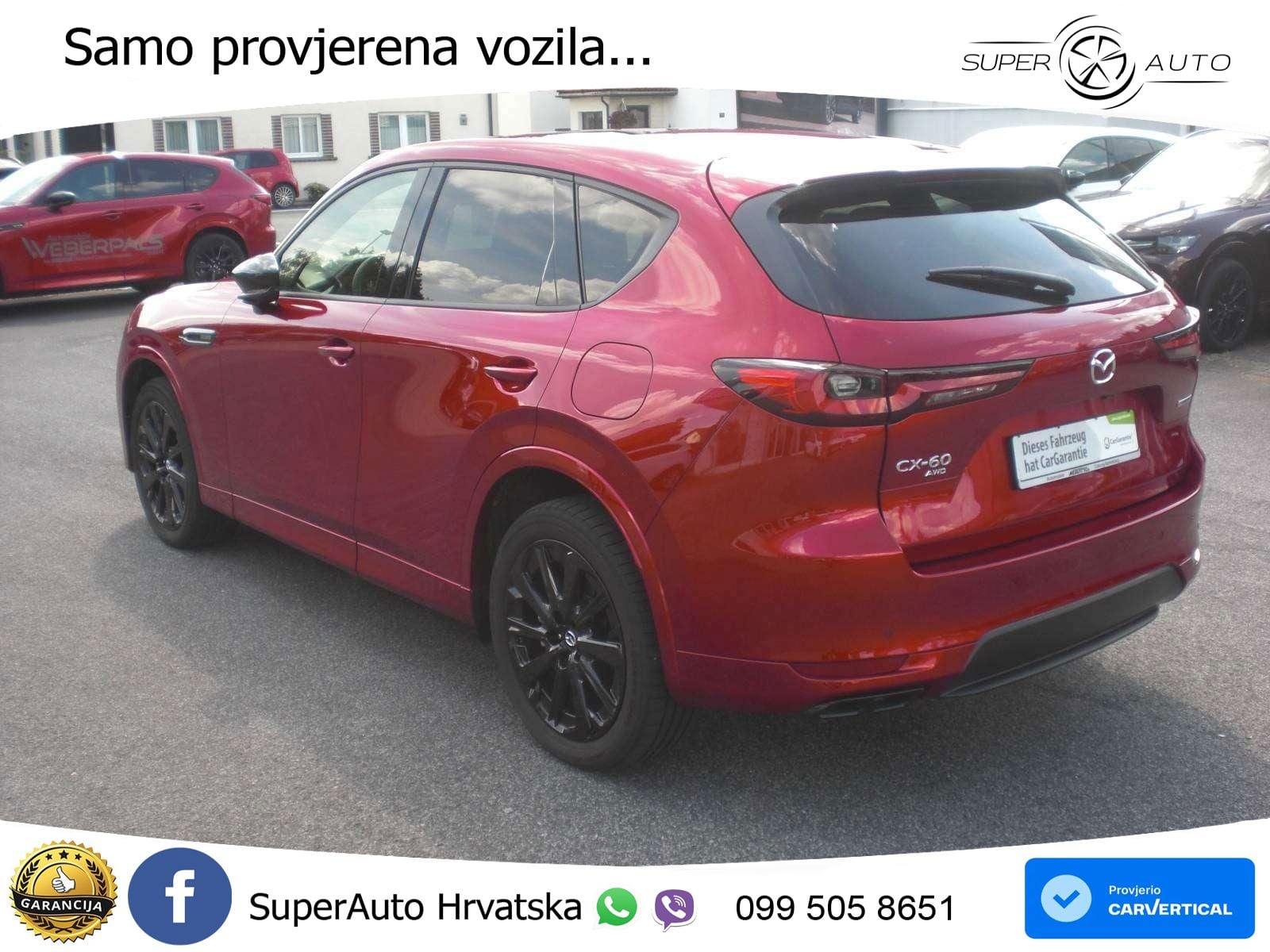 Mazda CX-60 3.3 e-Skyactiv D (254 KS) AWD Automatic LED+GR SJED+ACC