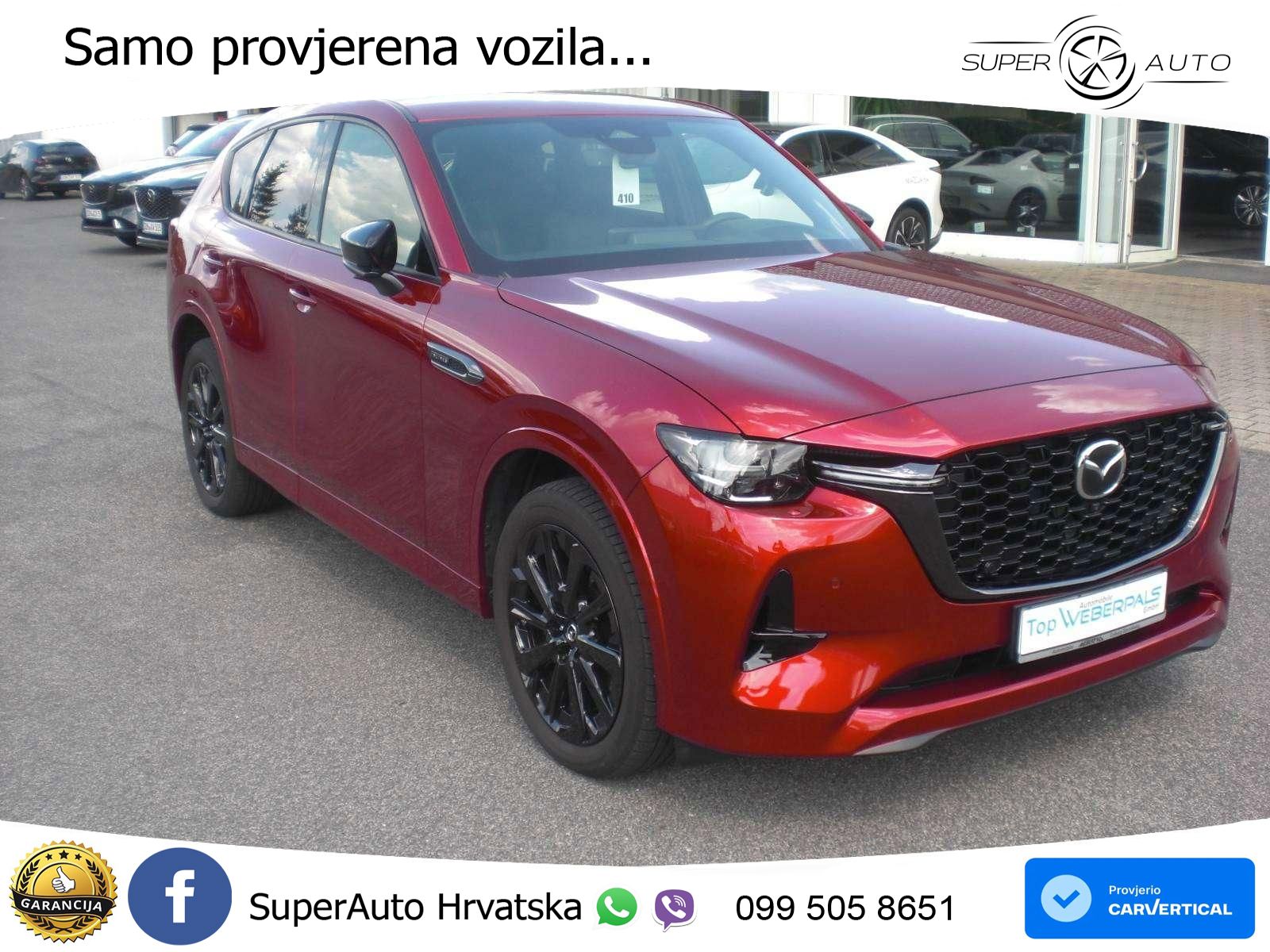 Mazda CX-60 3.3 e-Skyactiv D (254 KS) AWD Automatic LED+GR SJED+ACC