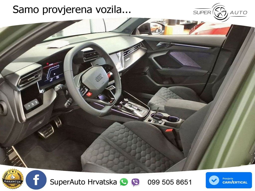 Audi RS3 Sportback 2.5 TFSI (400 KS) quattro S tronic MATRIX+GR SJED+KAM