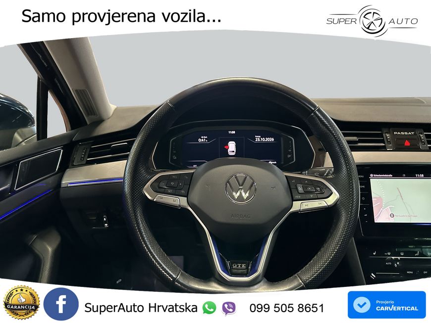 Volkswagen Passat Variant GTE 1.4 TSI (218 KS) DSG LED+GR SJED+ACC