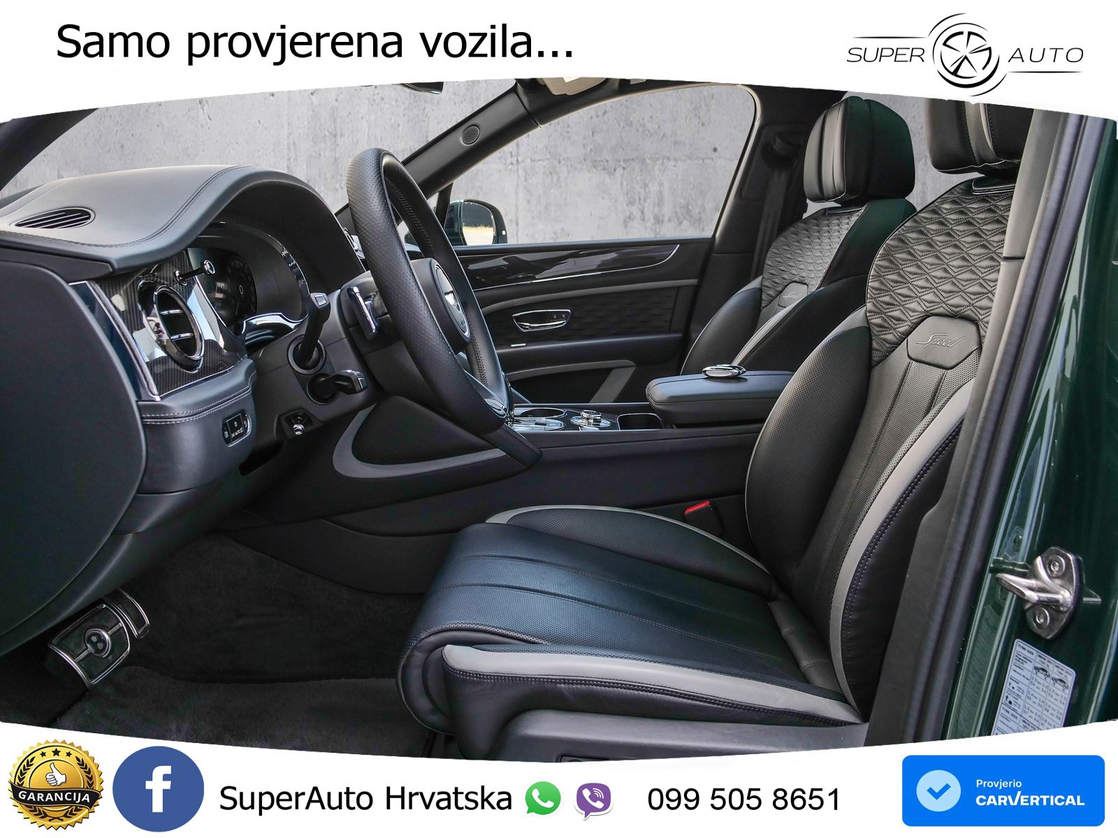 Bentley Bentayga Speed 4.0 V8 (650 KS) AWD Automatic LED+GR SJED+ACC