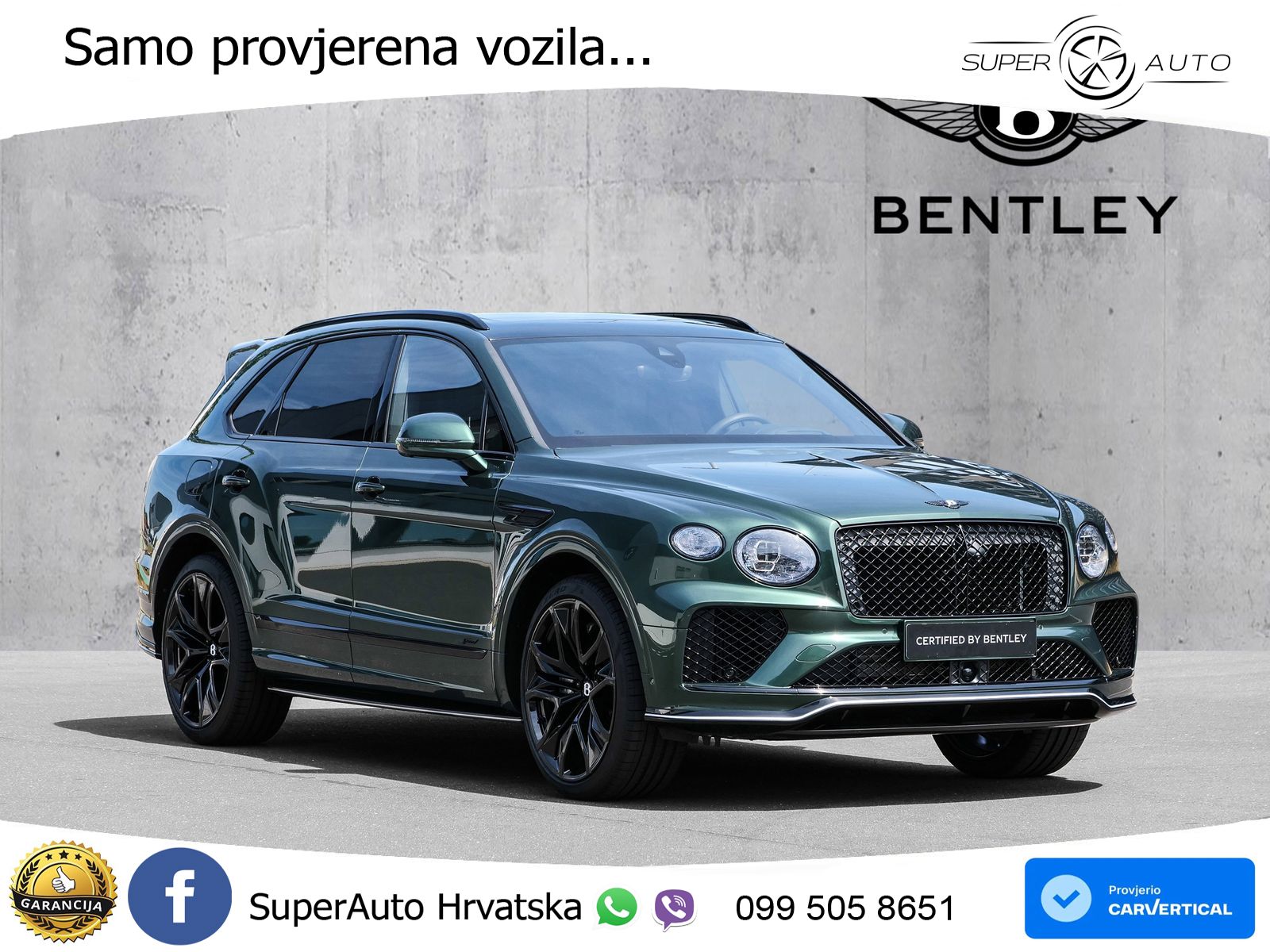 Bentley Bentayga Speed 4.0 V8 (650 KS) AWD Automatic LED+GR SJED+ACC