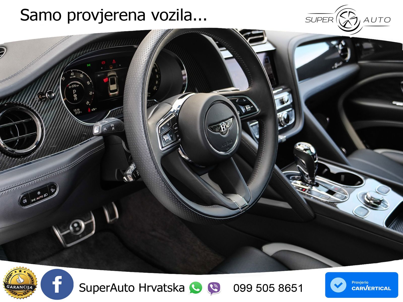 Bentley Bentayga Speed 4.0 V8 (650 KS) AWD Automatic LED+GR SJED+ACC