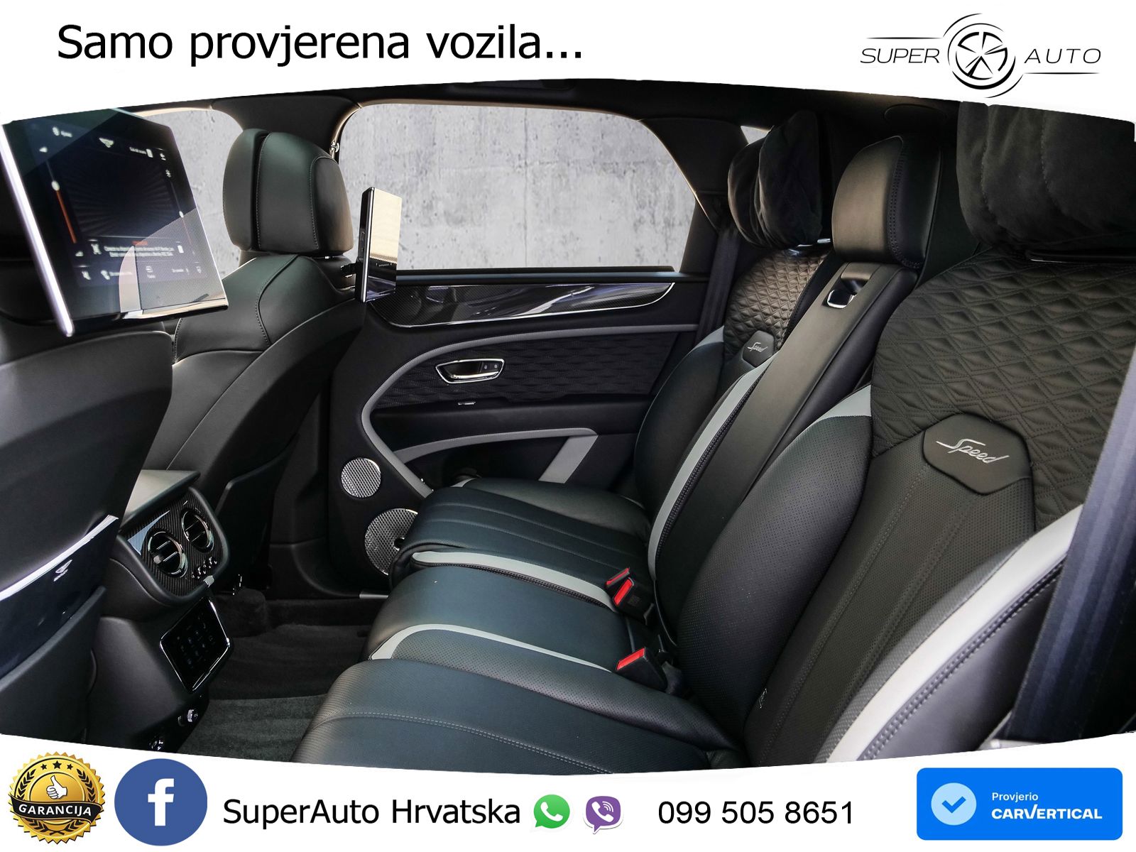 Bentley Bentayga Speed 4.0 V8 (650 KS) AWD Automatic LED+GR SJED+ACC
