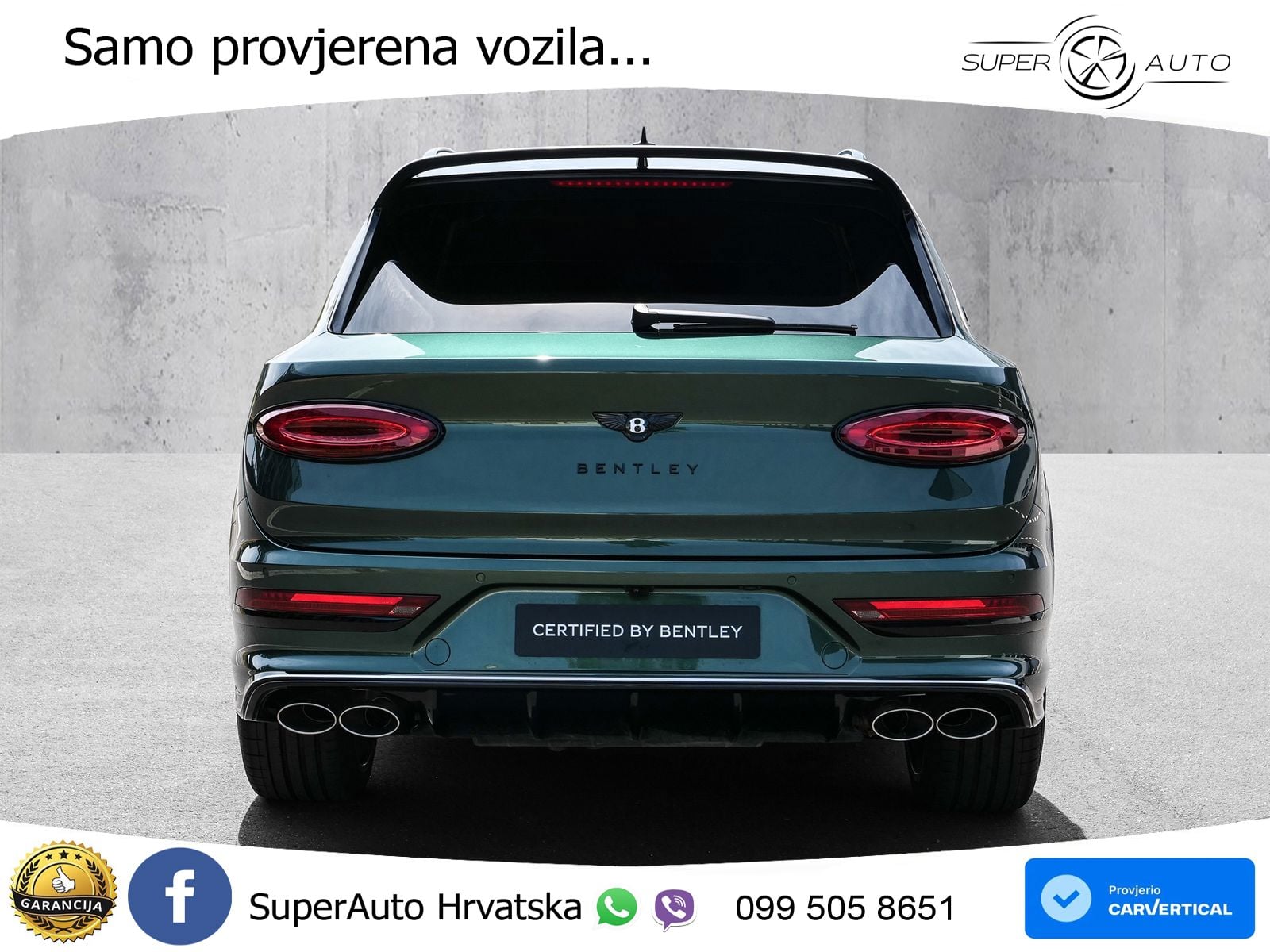 Bentley Bentayga Speed 4.0 V8 (650 KS) AWD Automatic LED+GR SJED+ACC