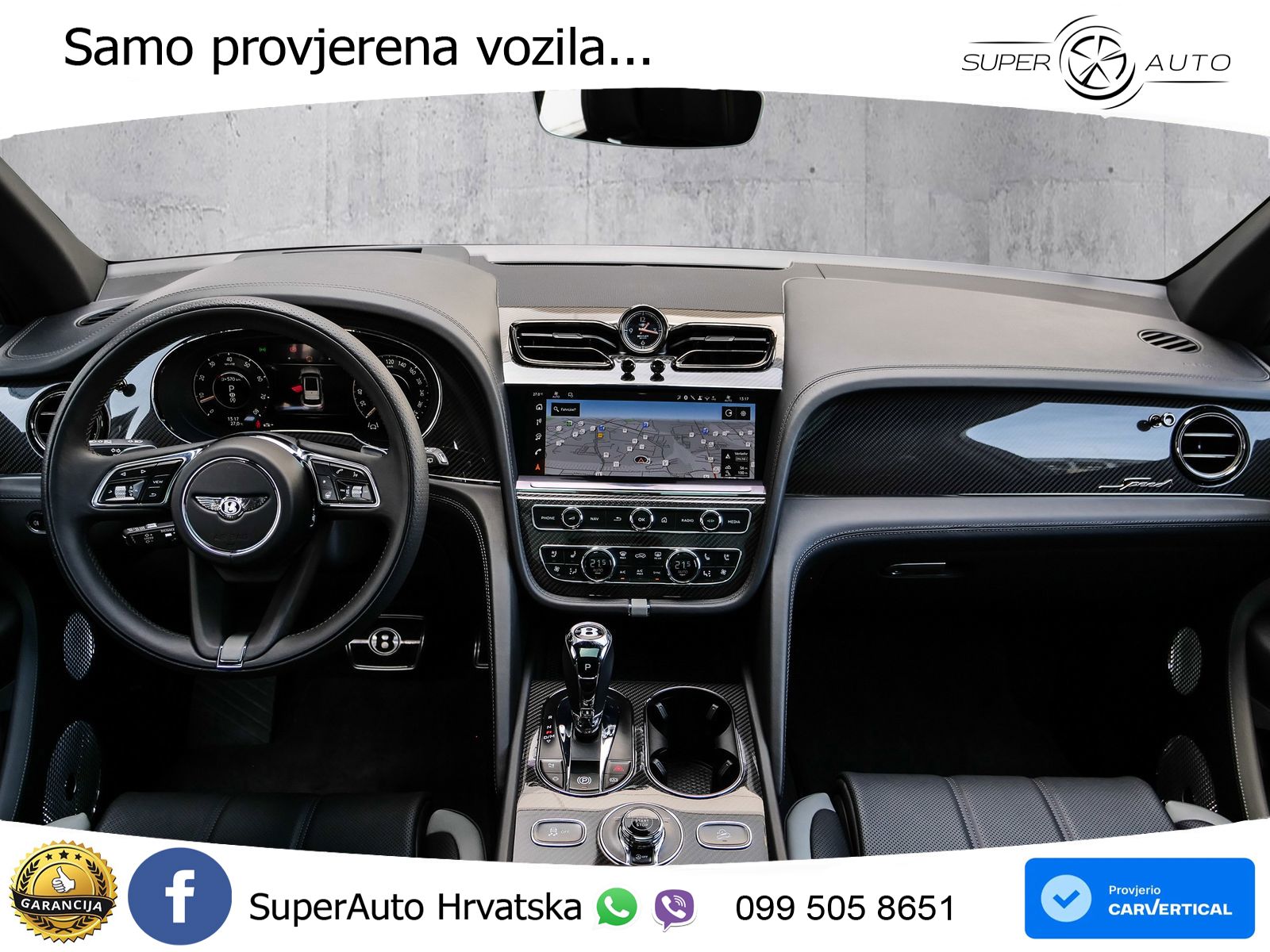 Bentley Bentayga Speed 4.0 V8 (650 KS) AWD Automatic LED+GR SJED+ACC