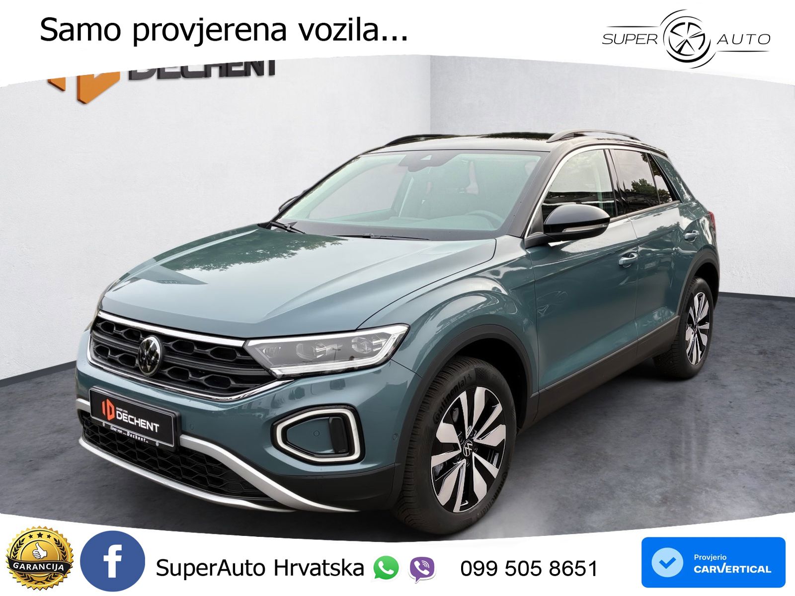 Volkswagen T-Roc 1.5 TSI (150 KS) DSG LED+GR SJED+ACC