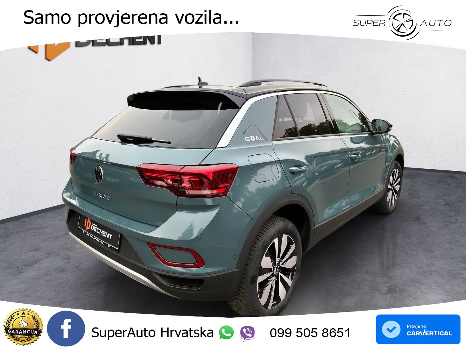 Volkswagen T-Roc 1.5 TSI (150 KS) DSG LED+GR SJED+ACC