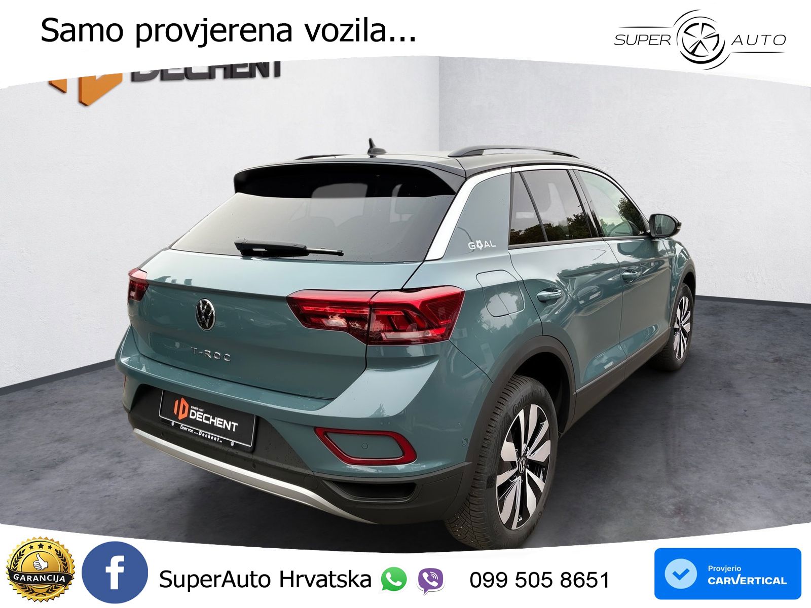 Volkswagen T-Roc 1.5 TSI (150 KS) DSG LED+GR SJED+ACC