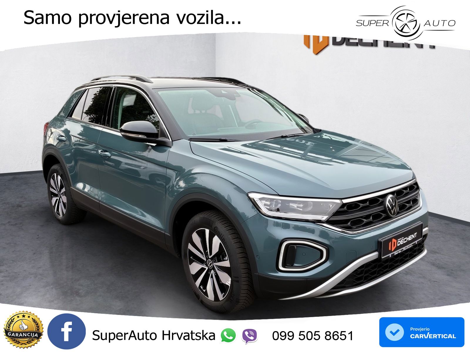 Volkswagen T-Roc 1.5 TSI (150 KS) DSG LED+GR SJED+ACC