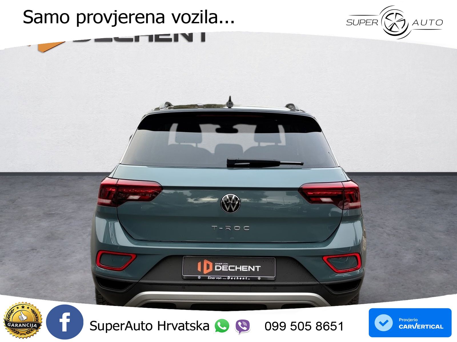Volkswagen T-Roc 1.5 TSI (150 KS) DSG LED+GR SJED+ACC