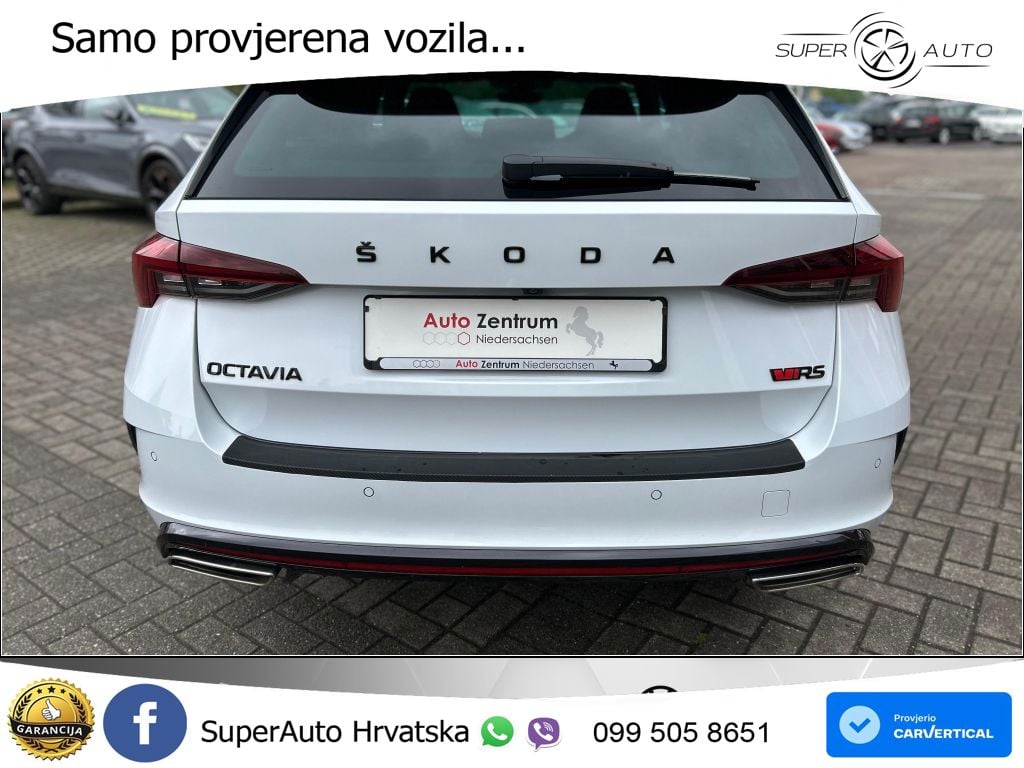 Škoda Octavia Combi RS 2.0 TDI (200 KS) DSG LED+GR SJED+ACC