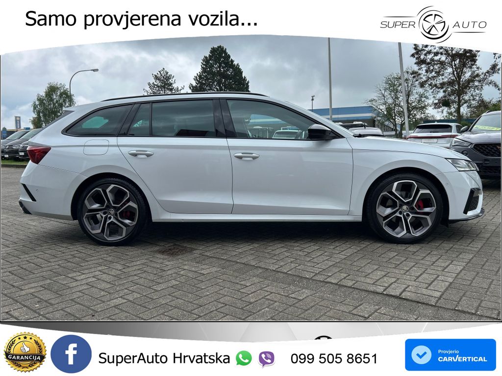 Škoda Octavia Combi RS 2.0 TDI (200 KS) DSG LED+GR SJED+ACC
