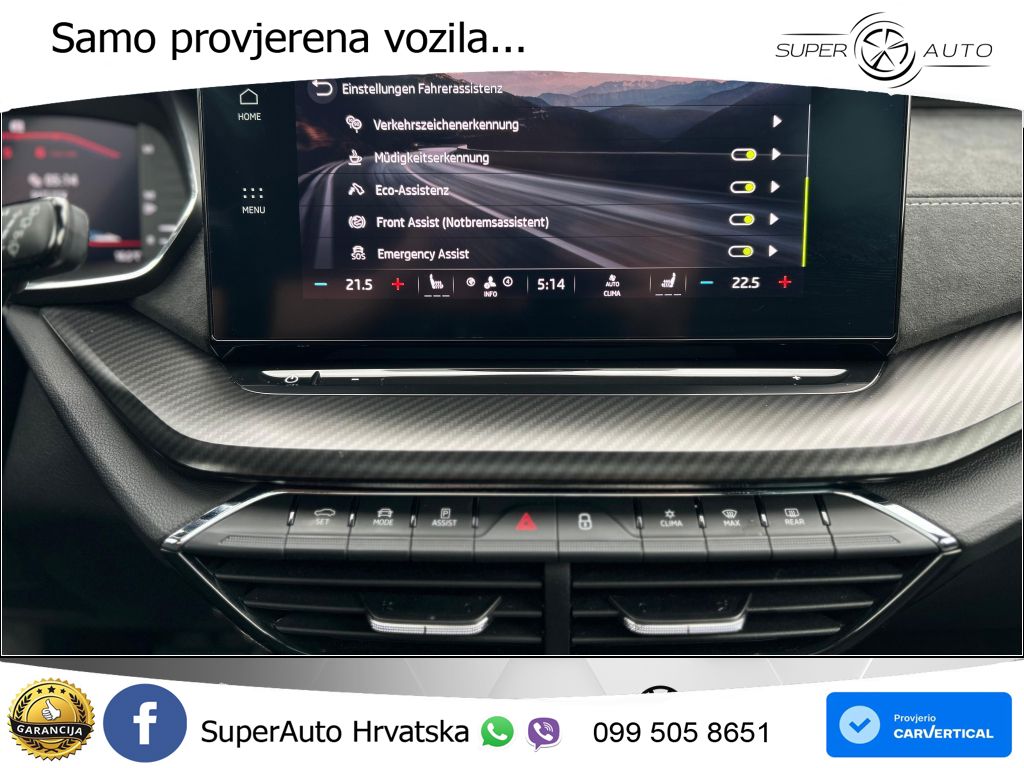 Škoda Octavia Combi RS 2.0 TDI (200 KS) DSG LED+GR SJED+ACC