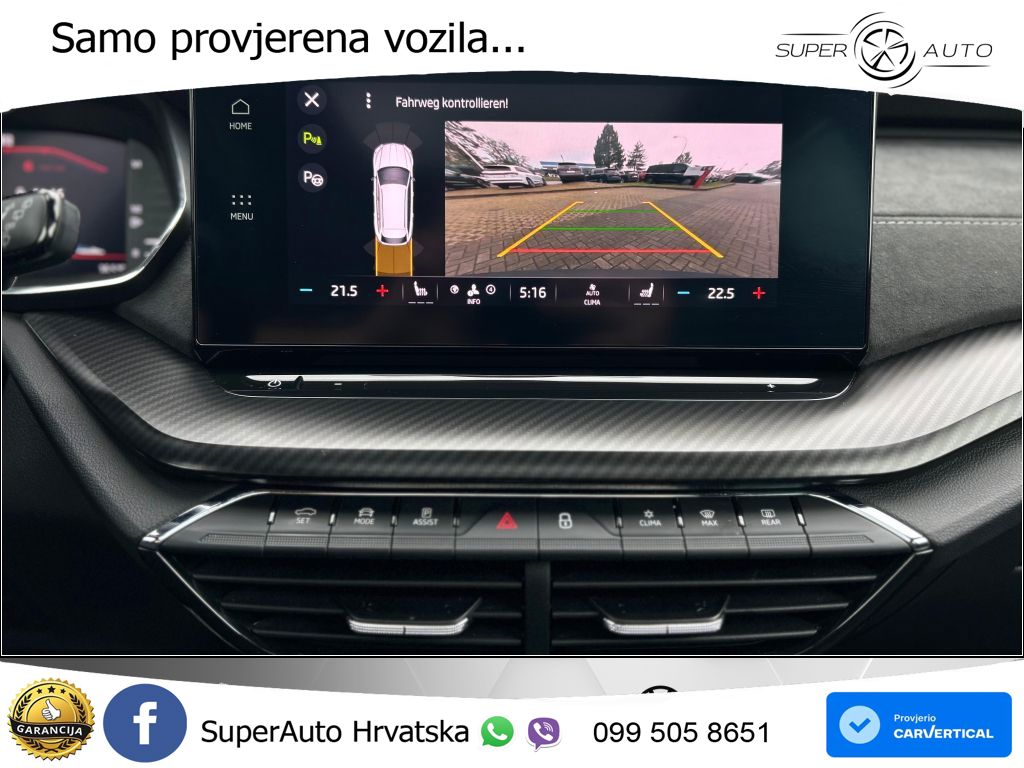Škoda Octavia Combi RS 2.0 TDI (200 KS) DSG LED+GR SJED+ACC