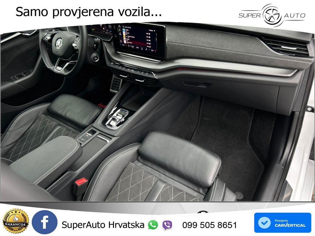 Škoda Octavia Combi RS 2.0 TDI (200 KS) DSG LED+GR SJED+ACC