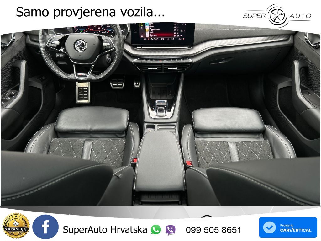 Škoda Octavia Combi RS 2.0 TDI (200 KS) DSG LED+GR SJED+ACC