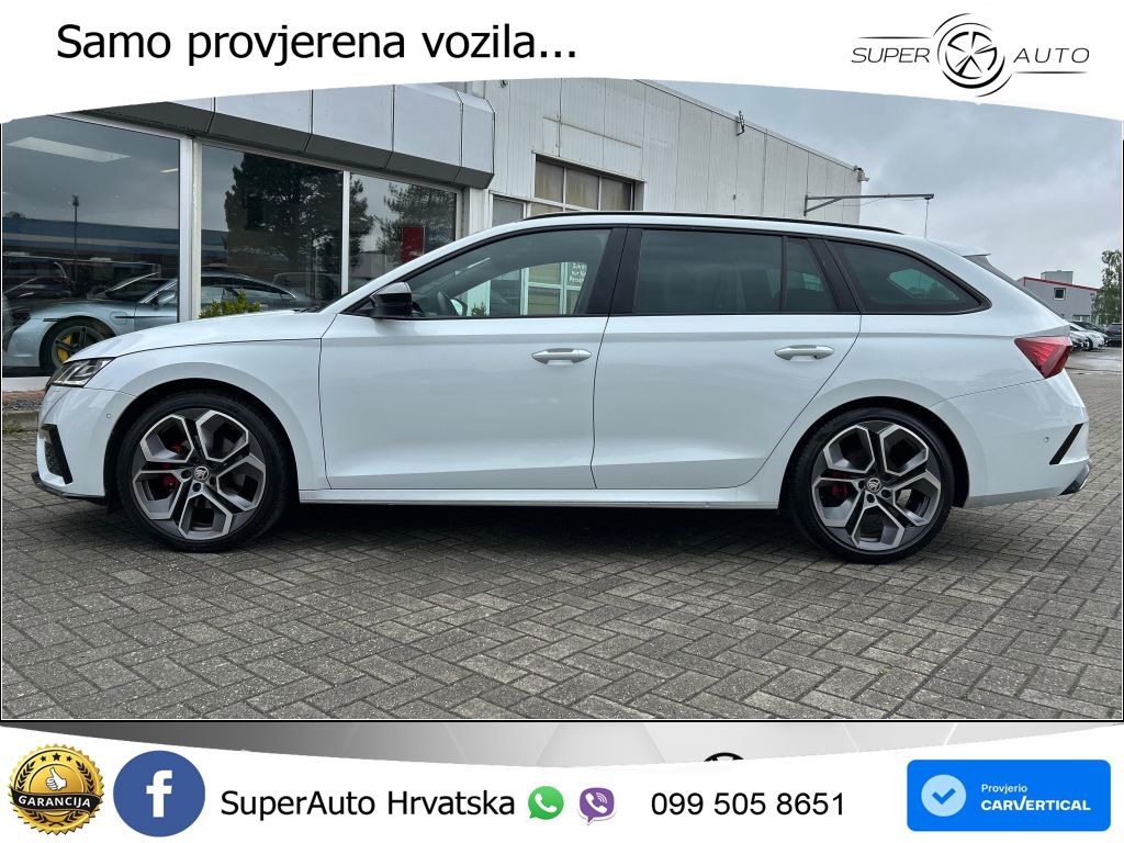 Škoda Octavia Combi RS 2.0 TDI (200 KS) DSG LED+GR SJED+ACC