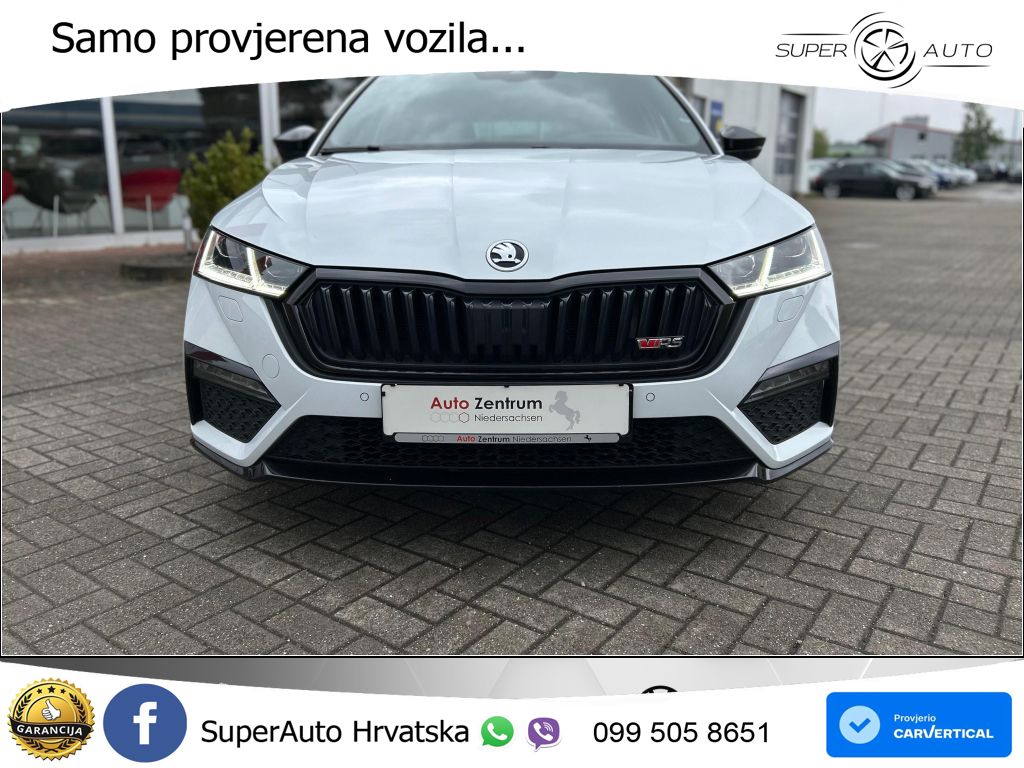Škoda Octavia Combi RS 2.0 TDI (200 KS) DSG LED+GR SJED+ACC