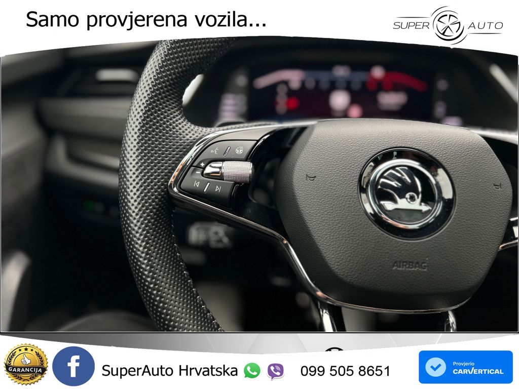 Škoda Octavia Combi RS 2.0 TDI (200 KS) DSG LED+GR SJED+ACC