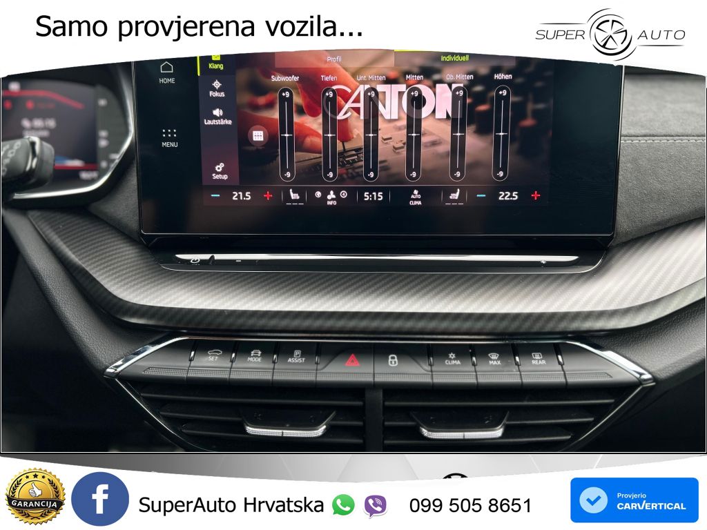 Škoda Octavia Combi RS 2.0 TDI (200 KS) DSG LED+GR SJED+ACC