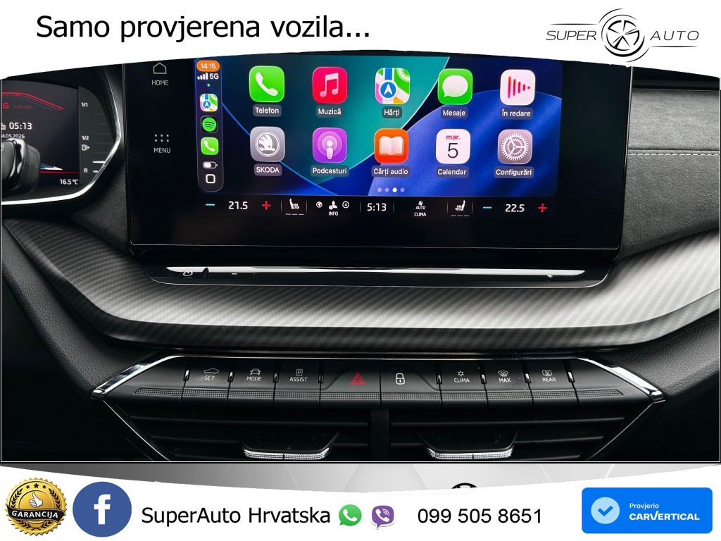 Škoda Octavia Combi RS 2.0 TDI (200 KS) DSG LED+GR SJED+ACC