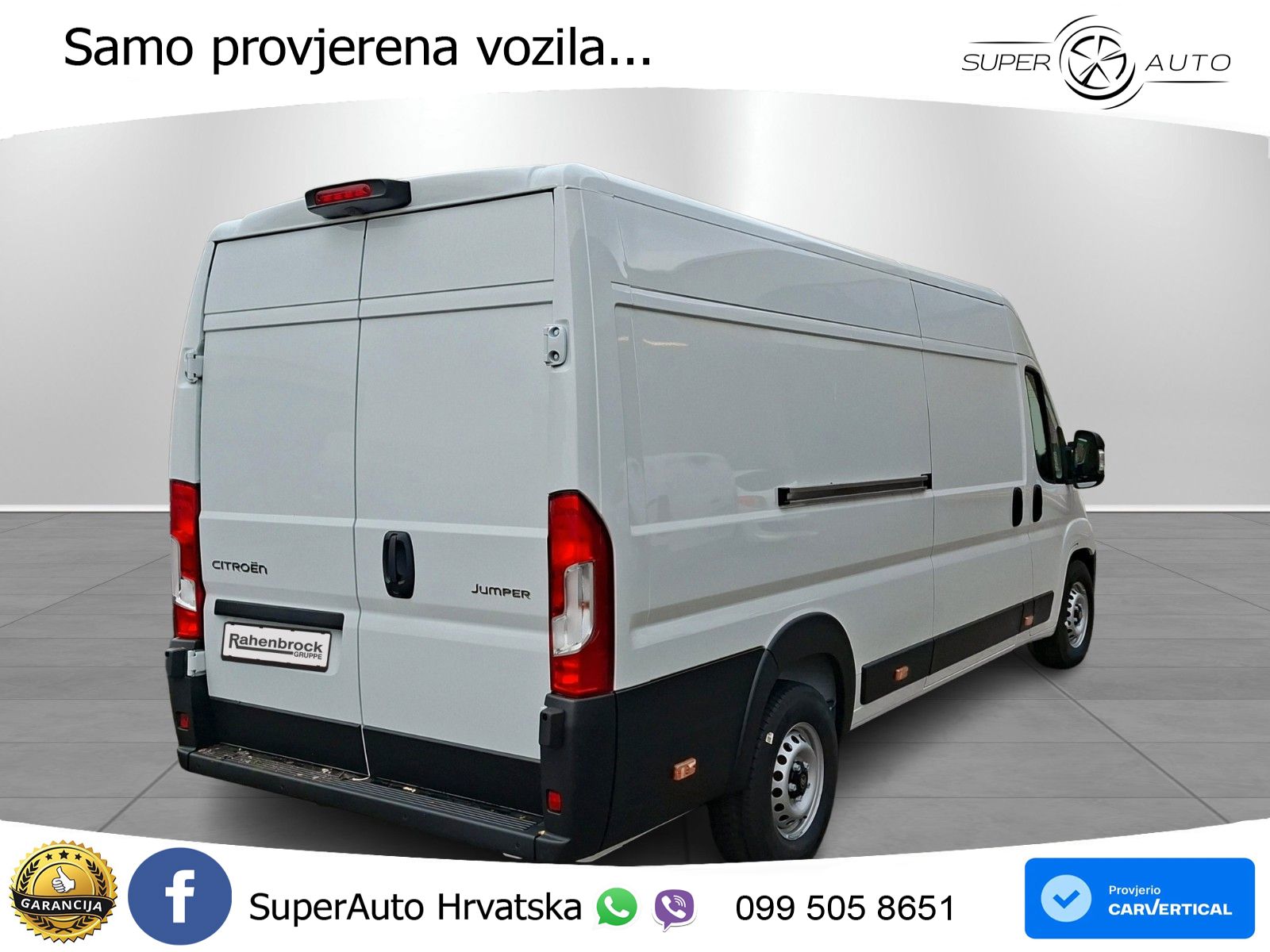Citroën Jumper Kasten L4H2 Diesel 140 MT6 Heavy 3.5T 140 KS