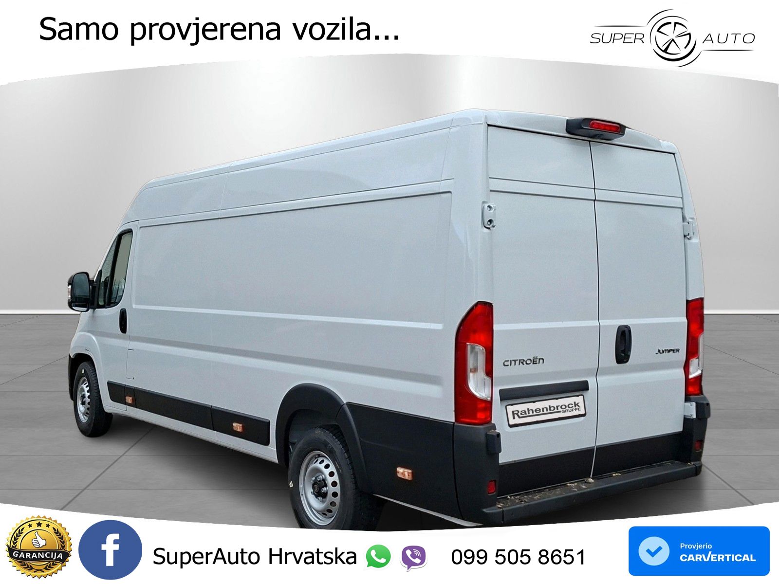 Citroën Jumper Kasten L4H2 Diesel 140 MT6 Heavy 3.5T 140 KS