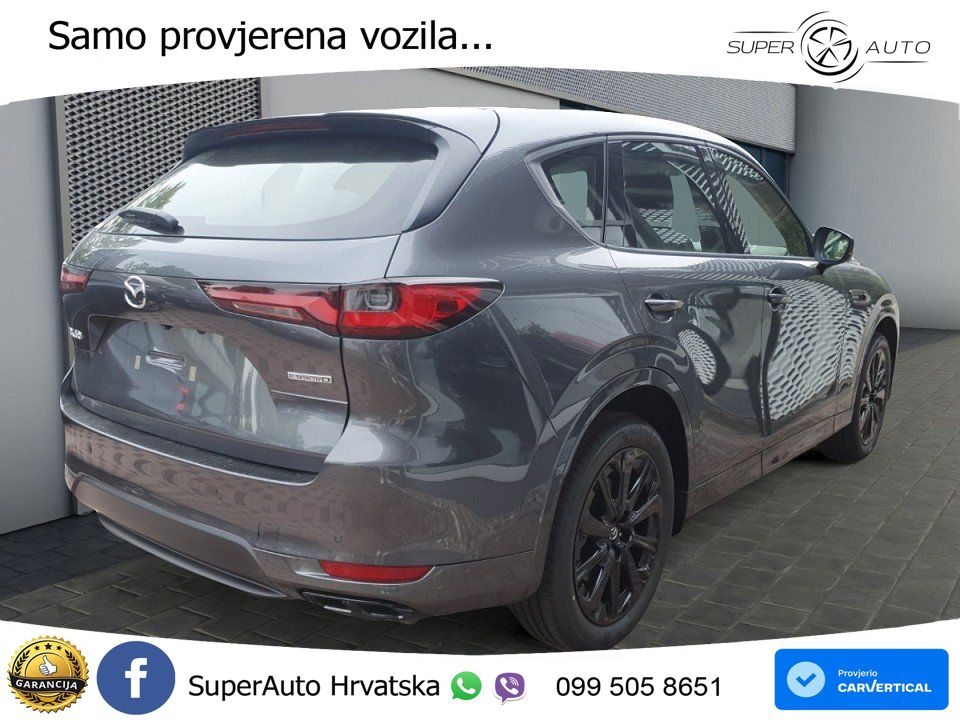 Mazda CX-60 3.3 e-Skyactiv D (254 KS) AWD Automatic MATRIX+GR SJED+KAM