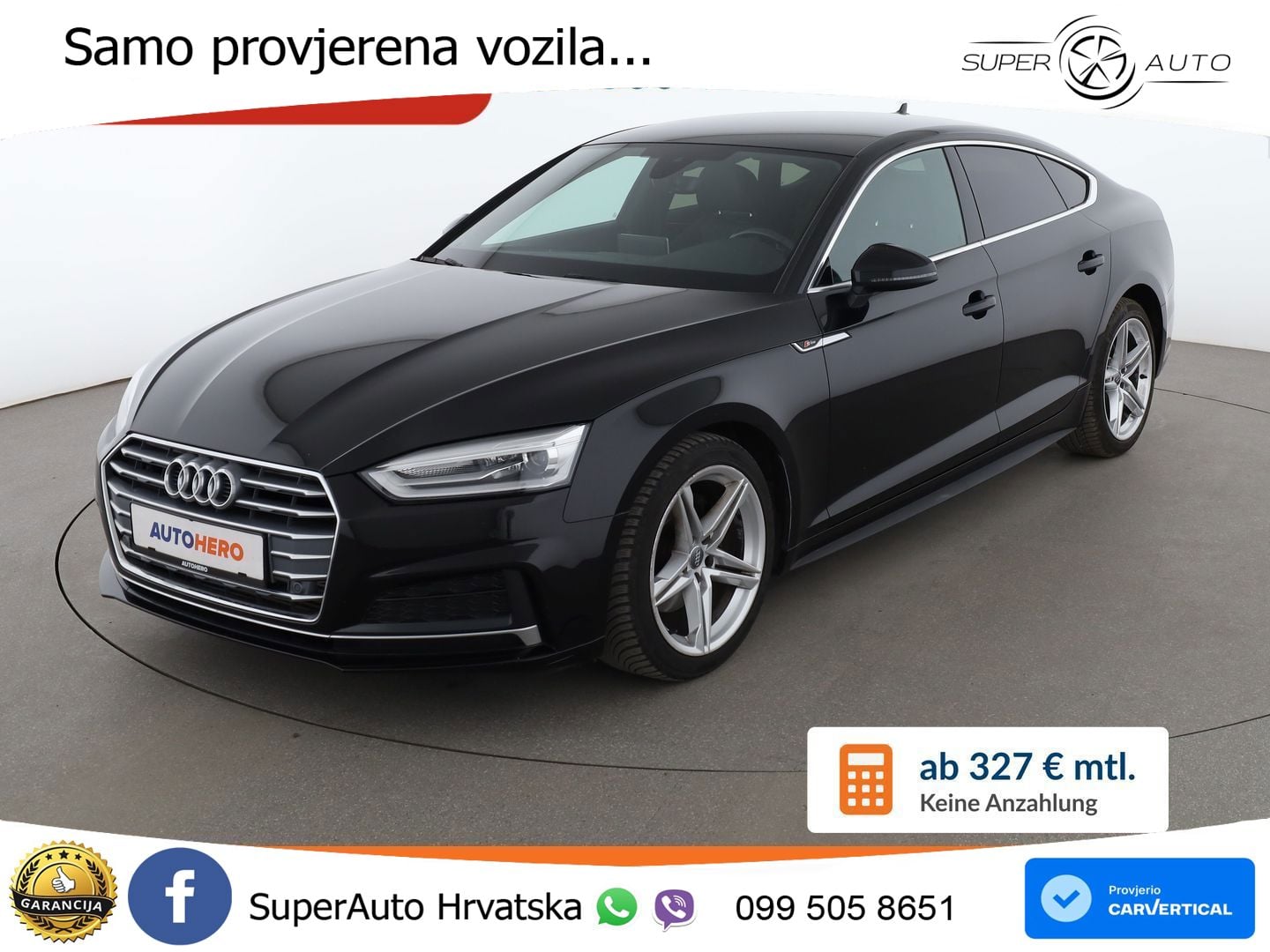 Audi A5 Sportback 40 TFSI (190 KS) S tronic