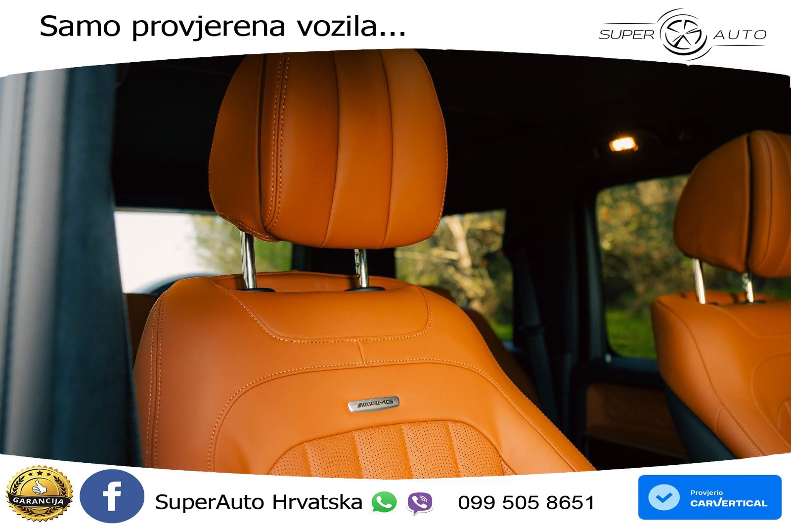 Mercedes AMG G 63 Long V8 (585 KS) 4MATIC 9G-TRONIC AMG SPEEDSHIFT PLUS LED+GR SJED+ACC