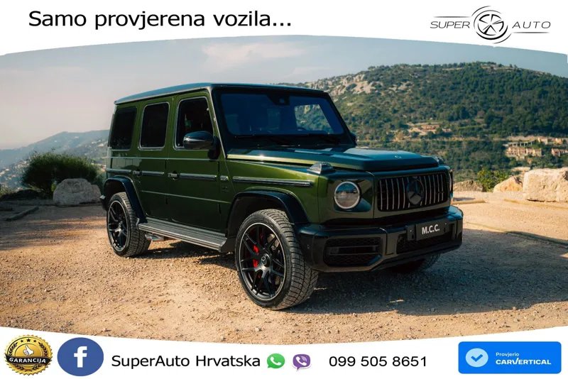 Mercedes AMG G 63 Long V8 (585 KS) 4MATIC 9G-TRONIC AMG SPEEDSHIFT PLUS LED+GR SJED+ACC