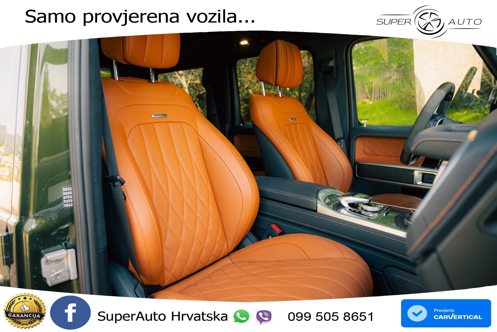 Mercedes AMG G 63 Long V8 (585 KS) 4MATIC 9G-TRONIC AMG SPEEDSHIFT PLUS LED+GR SJED+ACC