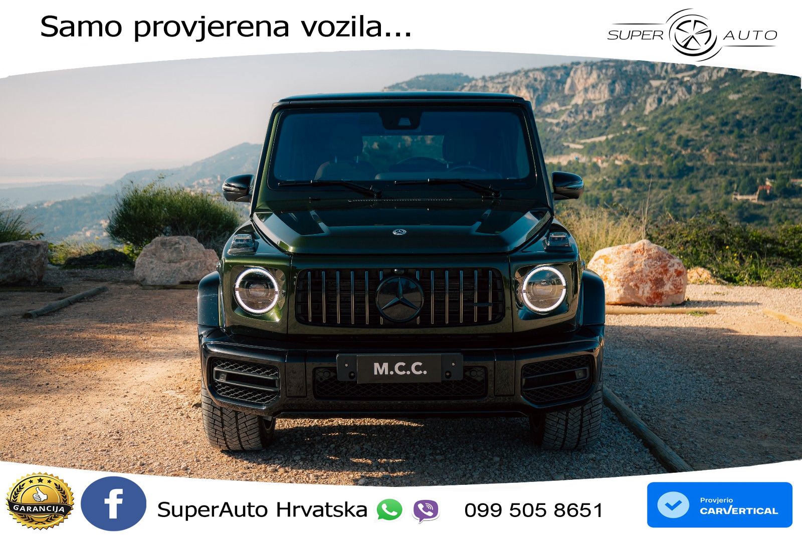 Mercedes AMG G 63 Long V8 (585 KS) 4MATIC 9G-TRONIC AMG SPEEDSHIFT PLUS LED+GR SJED+ACC