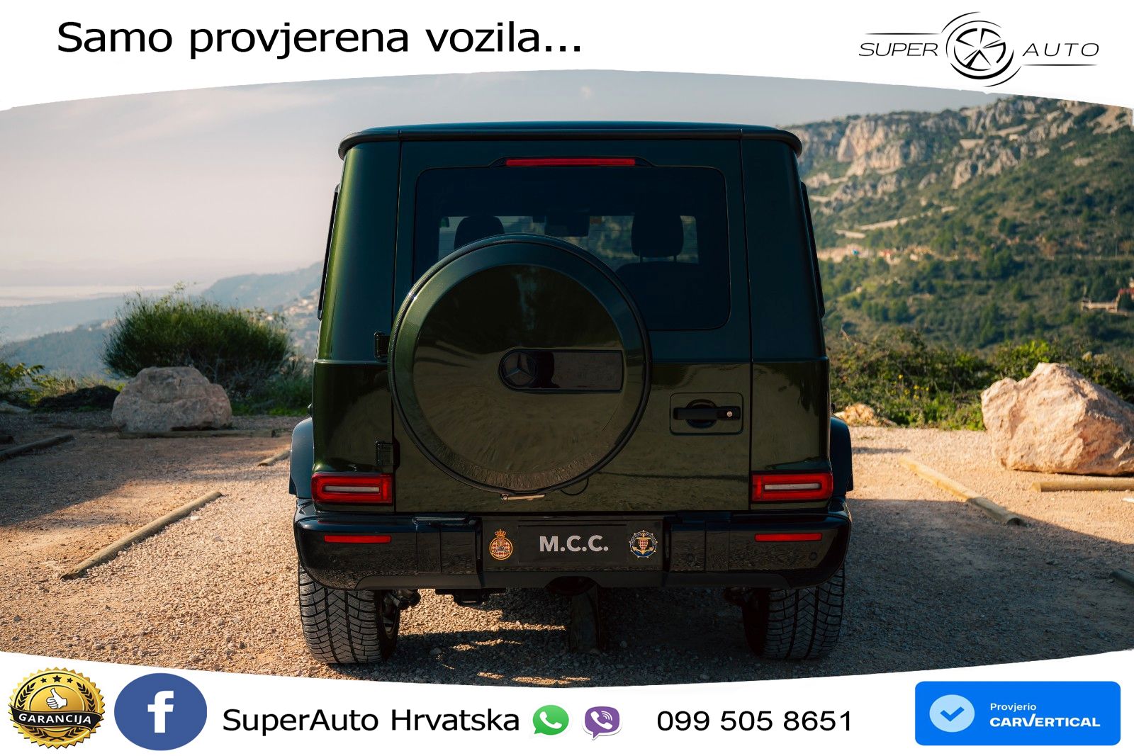 Mercedes AMG G 63 Long V8 (585 KS) 4MATIC 9G-TRONIC AMG SPEEDSHIFT PLUS LED+GR SJED+ACC