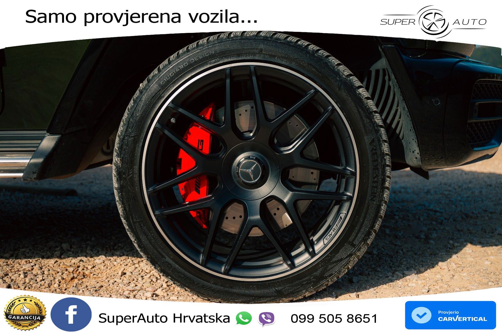 Mercedes AMG G 63 Long V8 (585 KS) 4MATIC 9G-TRONIC AMG SPEEDSHIFT PLUS LED+GR SJED+ACC