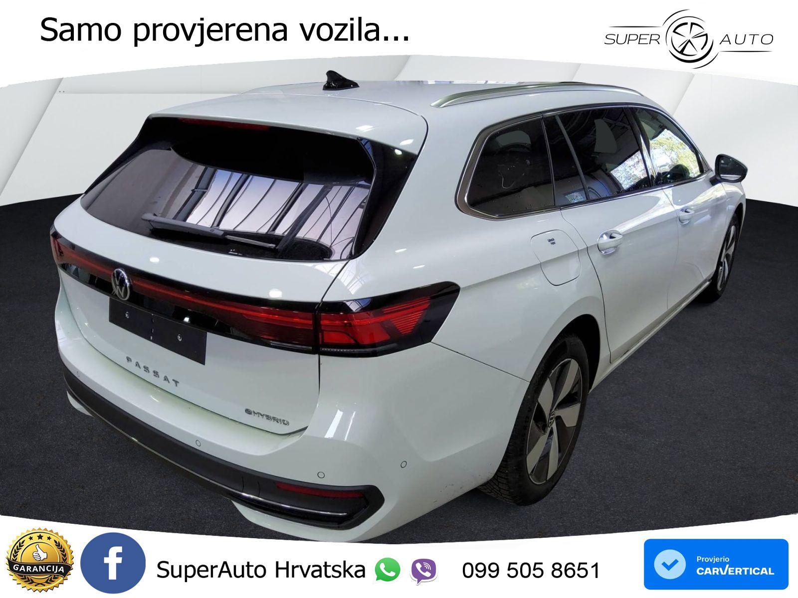 Volkswagen Passat Variant 1.5 TSI (204 KS) eHybrid DSG Business LED+GR SJED+ACC
