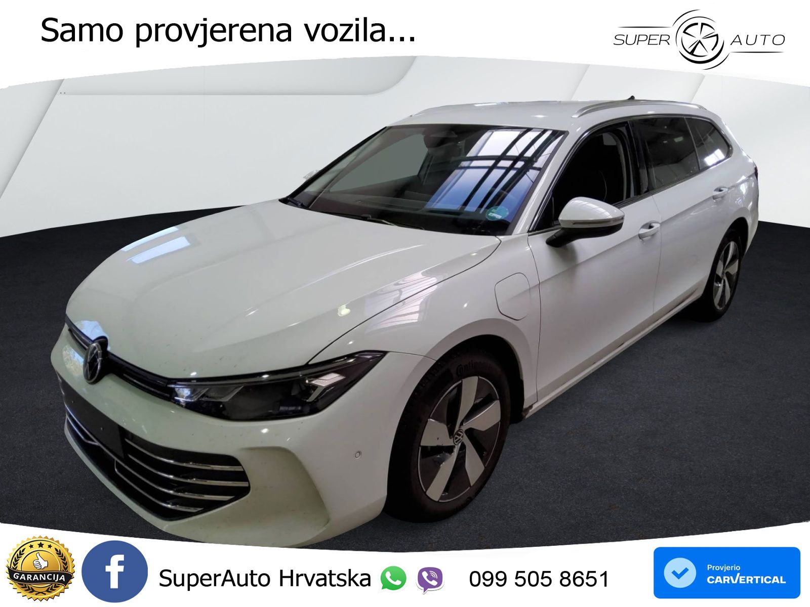 Volkswagen Passat Variant 1.5 TSI (204 KS) eHybrid DSG Business LED+GR SJED+ACC