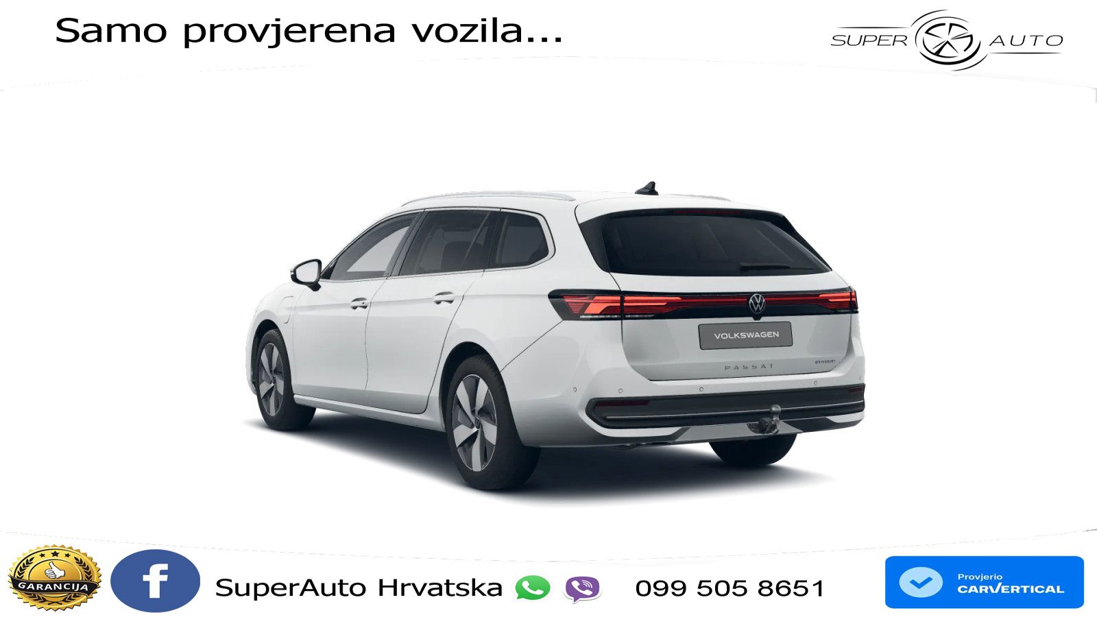 Volkswagen Passat Variant 1.5 TSI (204 KS) eHybrid DSG Business LED+GR SJED+ACC