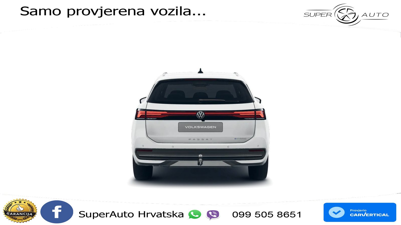 Volkswagen Passat Variant 1.5 TSI (204 KS) eHybrid DSG Business LED+GR SJED+ACC