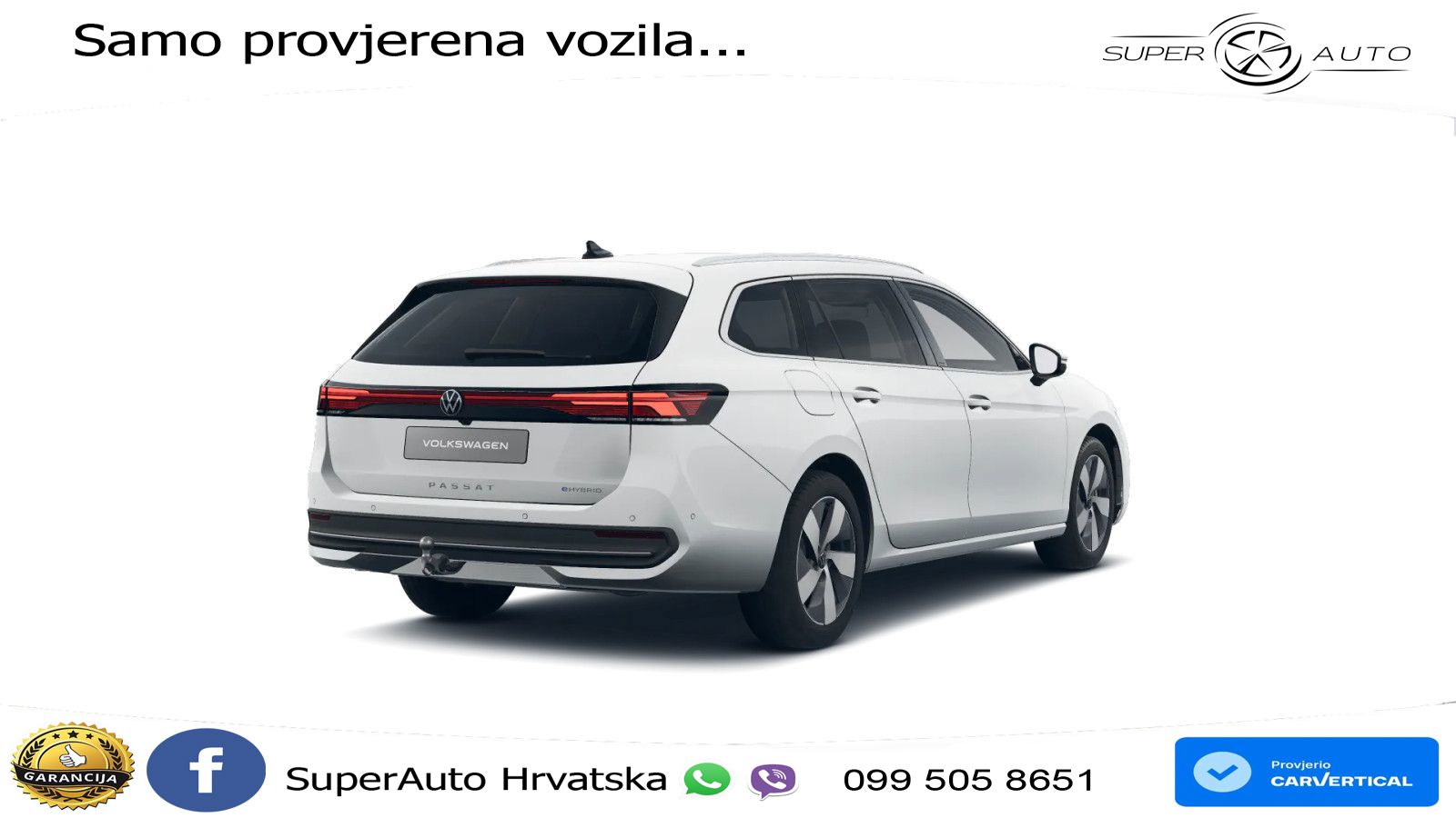 Volkswagen Passat Variant 1.5 TSI (204 KS) eHybrid DSG Business LED+GR SJED+ACC
