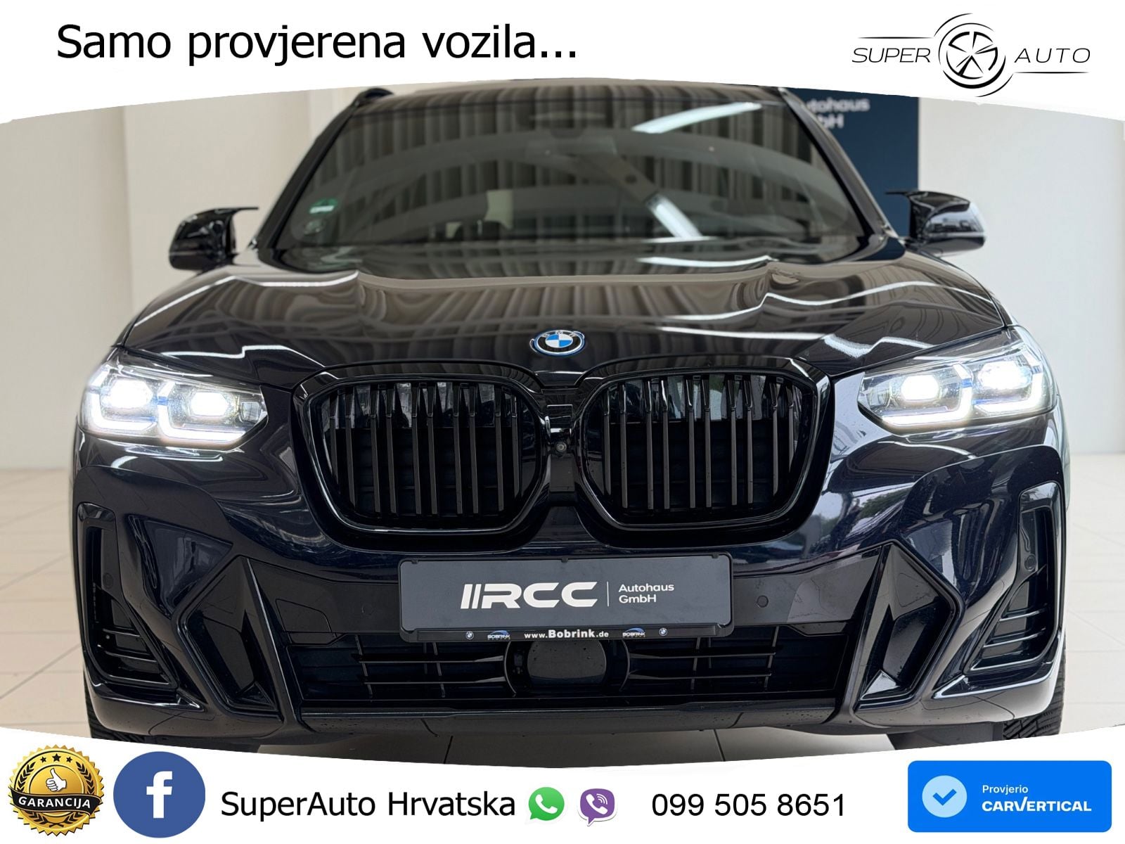 BMW iX3 80 kWh (286 KS) M Sport LED+GR SJED+ACC
