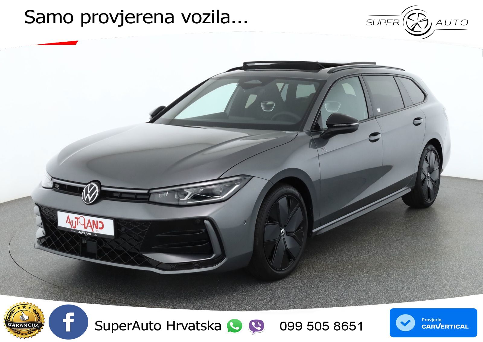 Volkswagen Passat Variant 2.0 TSI (204 KS) DSG R-Line LED+GR SJED+ACC
