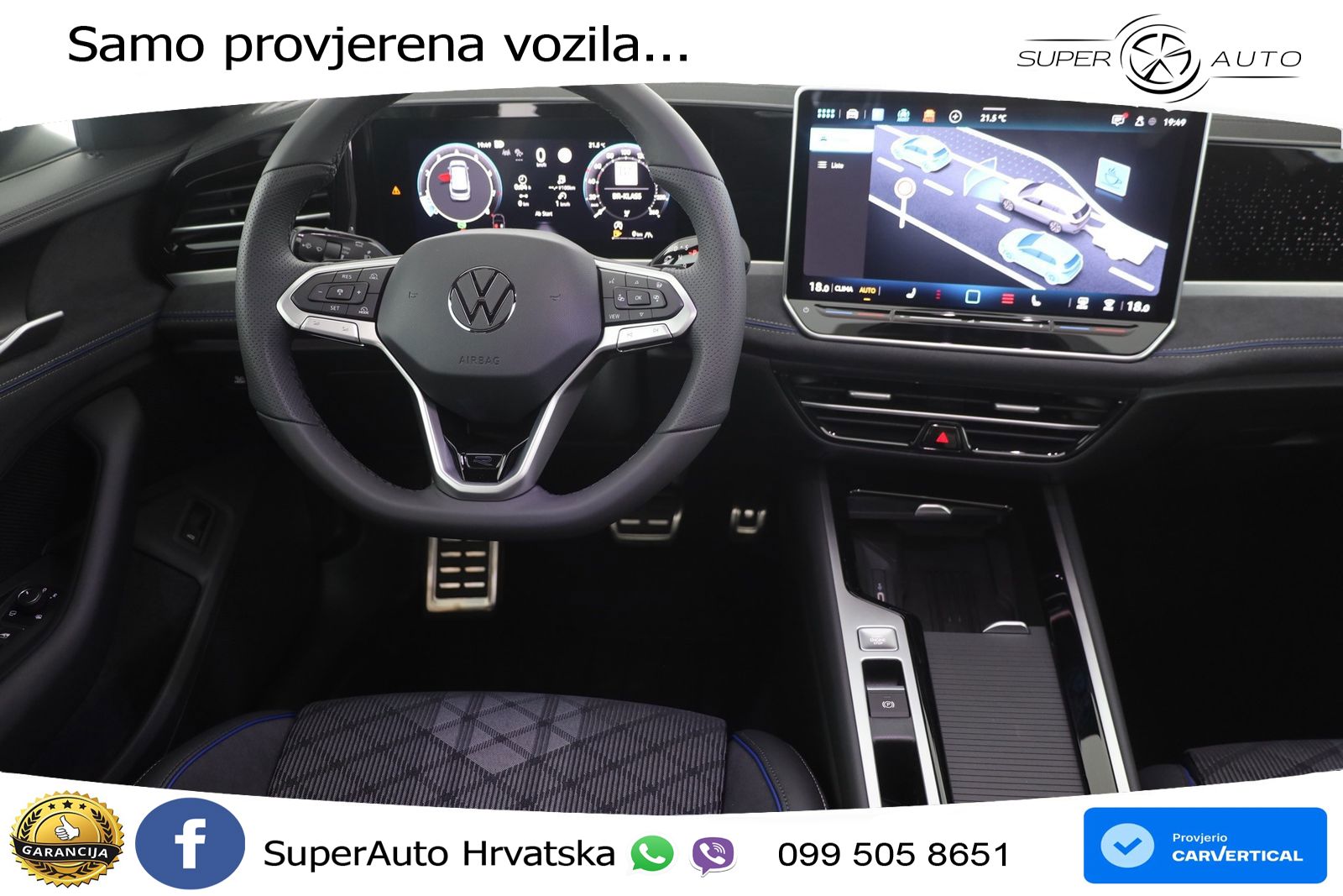 Volkswagen Passat Variant 2.0 TSI (204 KS) DSG R-Line LED+GR SJED+ACC