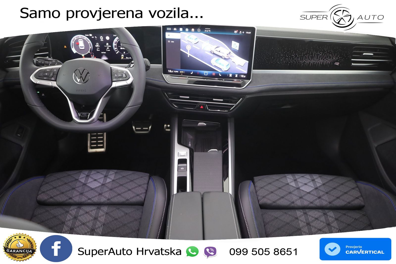 Volkswagen Passat Variant 2.0 TSI (204 KS) DSG R-Line LED+GR SJED+ACC