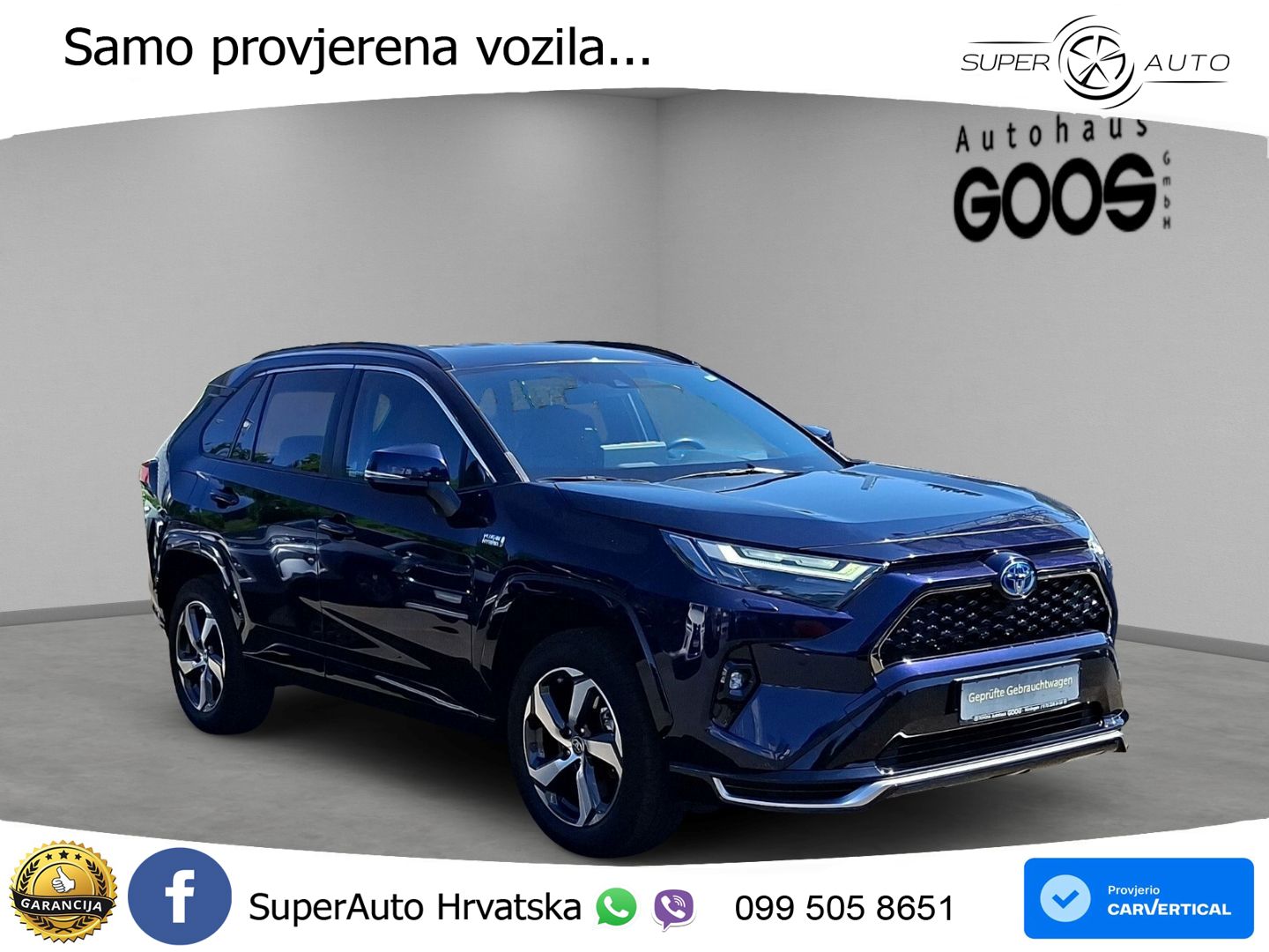 Toyota RAV4 2.5 (306 KS) Hybrid AWD-i eCVT LED+GR SJED+ACC